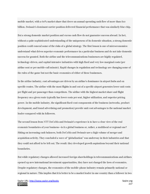 Fundamentals of Global Strategy - Page 217